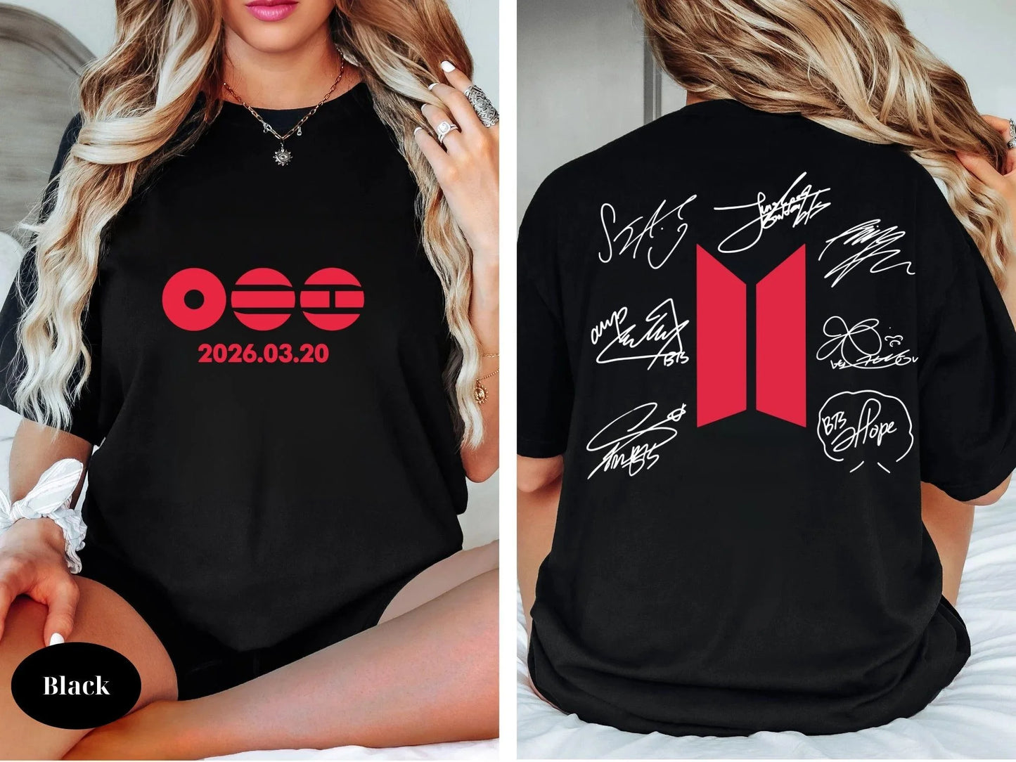 Arirang World Tour 2026 Comeback T-Shirt