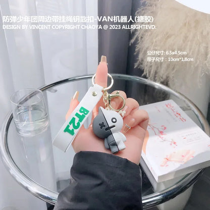 BT21 Character KeyChains