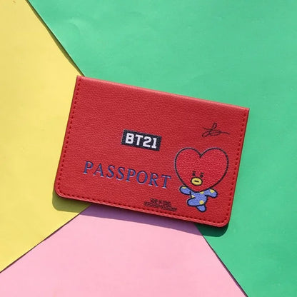 BT21 Passport Holder