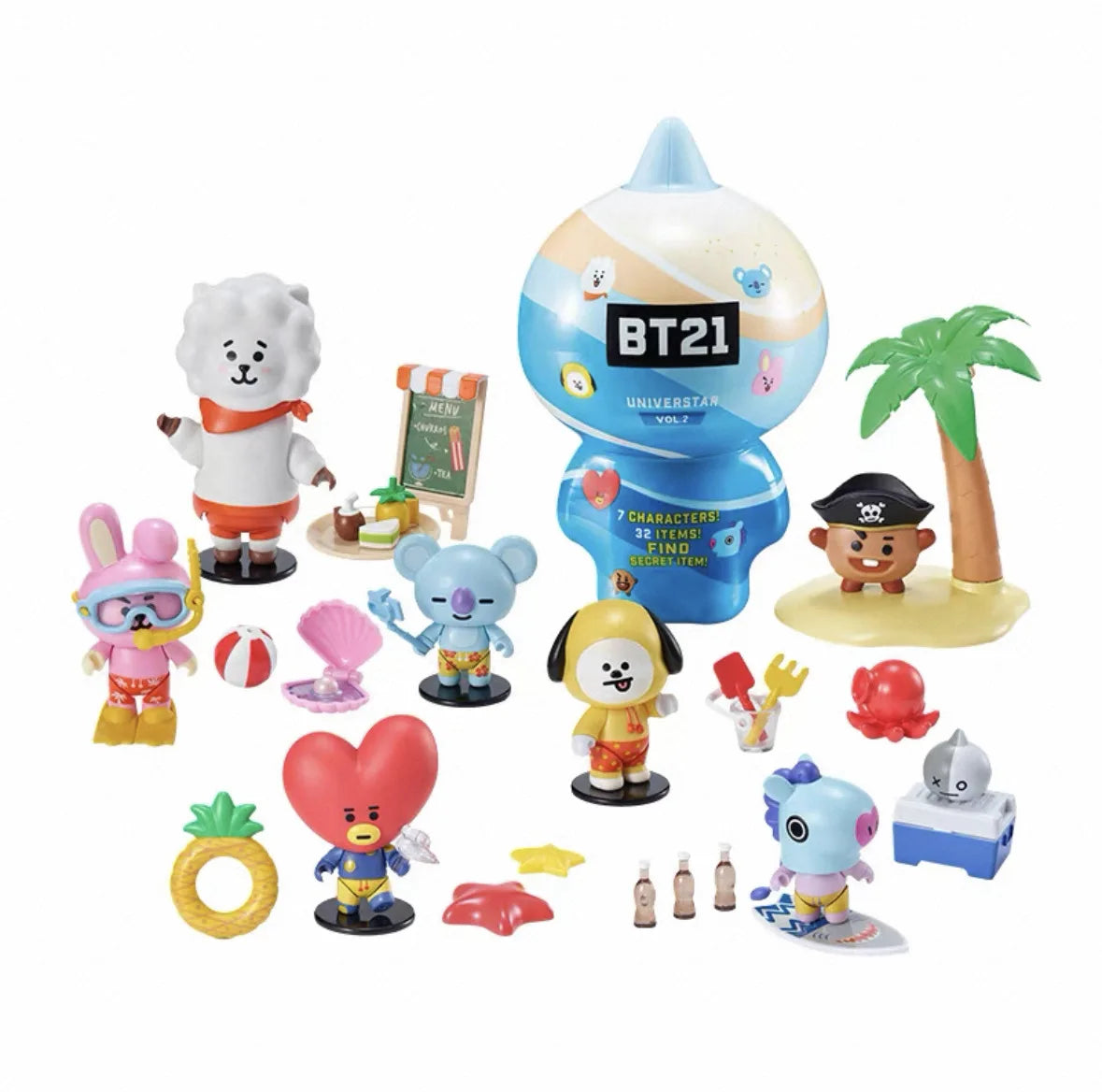 BT21 Exclusive Collection Figures