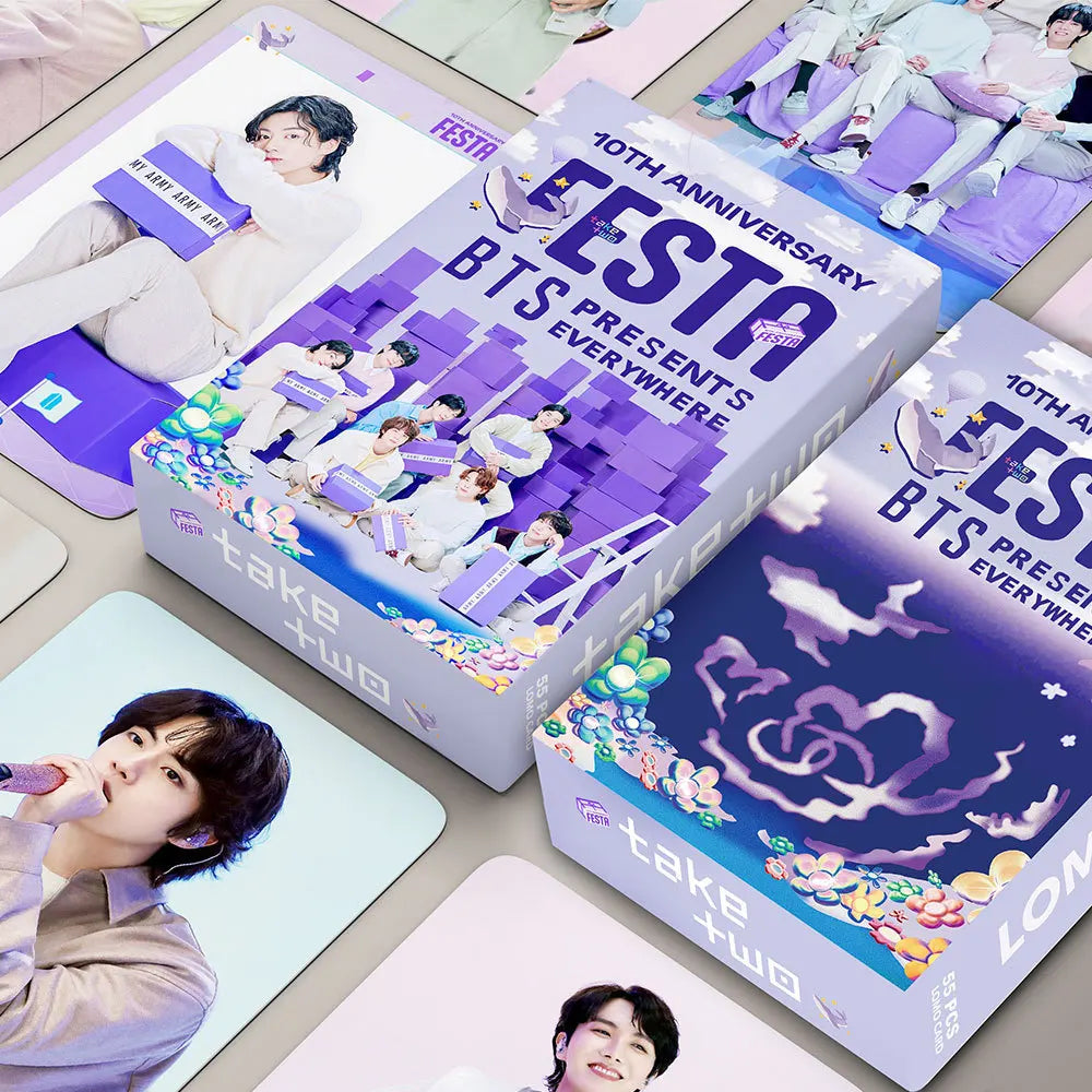 BTS Festa 55pcs Photo Card Set