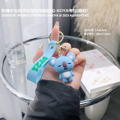 BT21 Character KeyChains