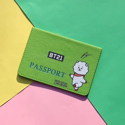 BT21 Passport Holder