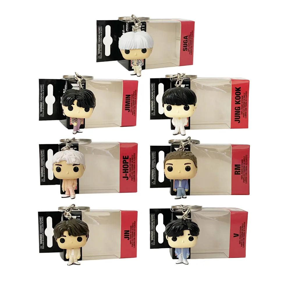 BTS Pop Figure Keychain