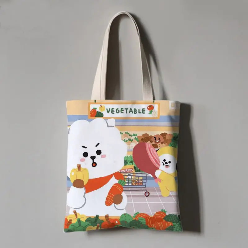 BT21 Exclusive Tote Bags