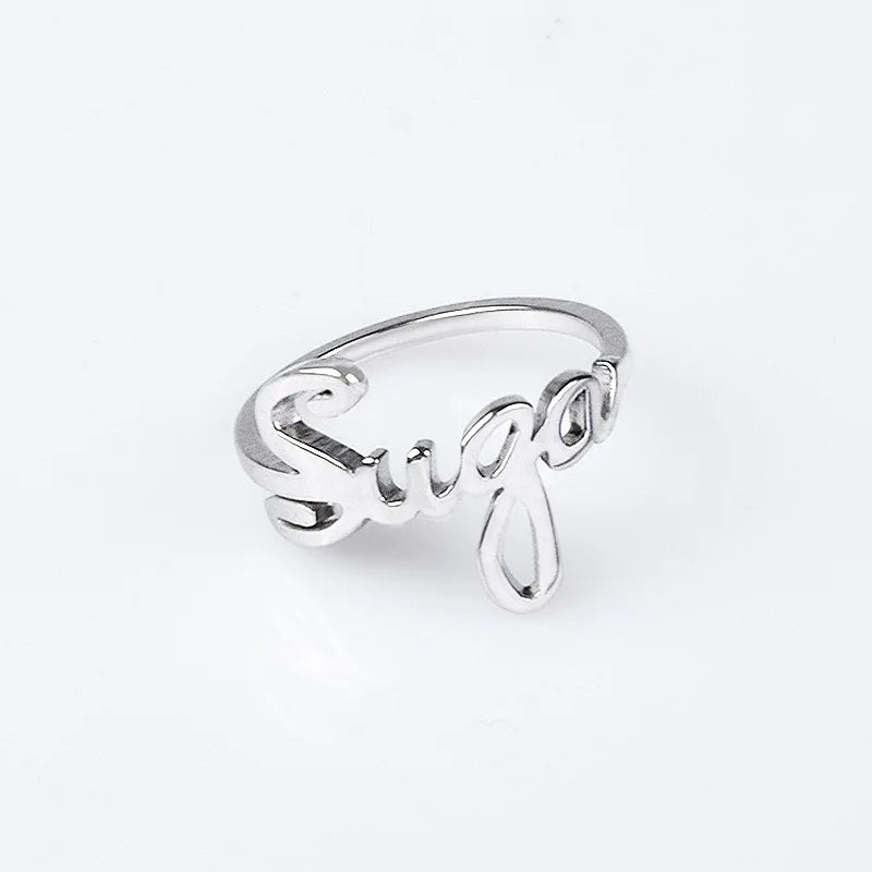 BTS members Personalised Rings, Bracelets & Necklaces (MULTIPLE OPTIONS)