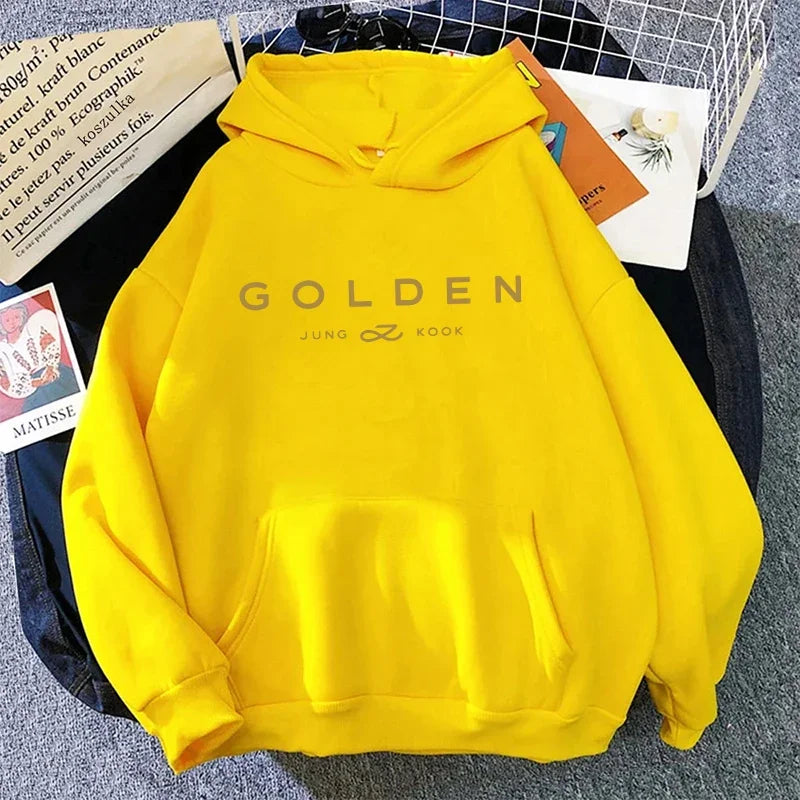 JUNGKOOK Golden Exclusive Hoodie 💛