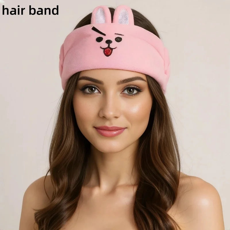 BT21 Face Wash Headband