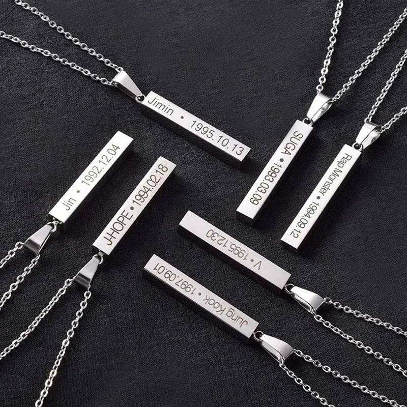 BTS Members Necklace
