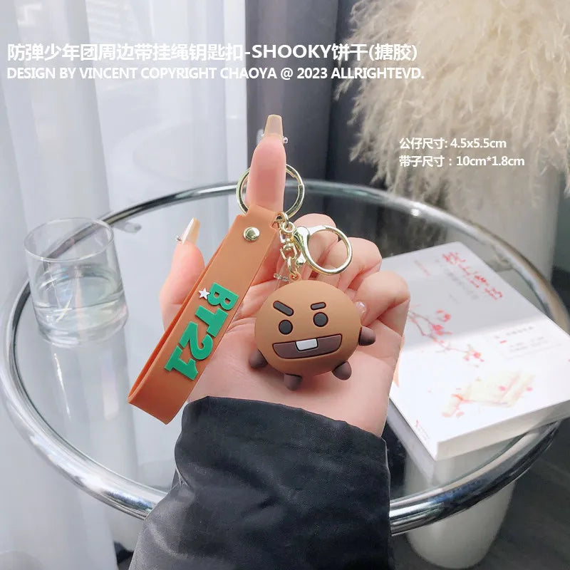 BT21 Character KeyChains