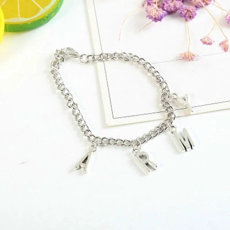 ARMY BTS Steel Bracelet🟣