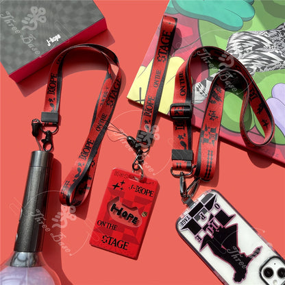 BTS Album Card holder lanyards