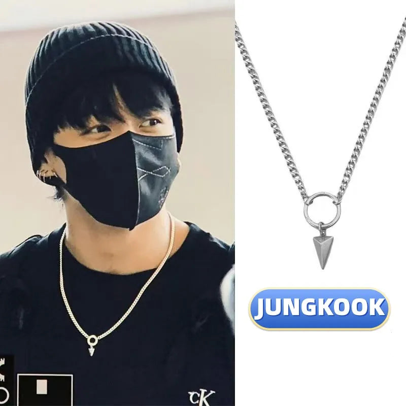 Jungkook Dagger Necklace