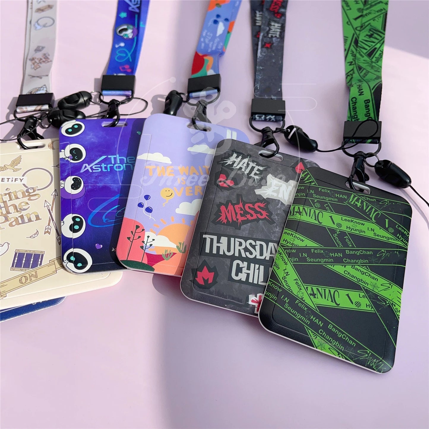 BTS Album Card holder lanyards