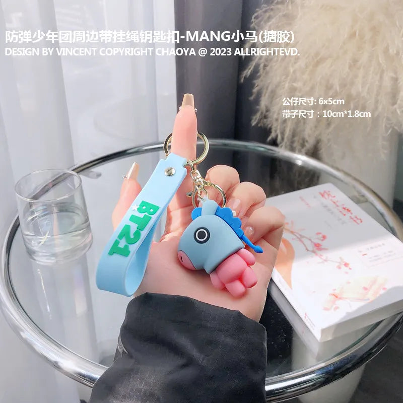 BT21 Character KeyChains