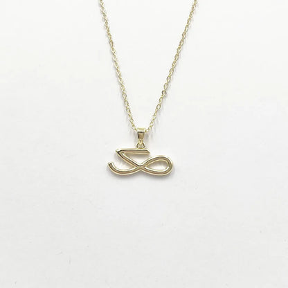 Jungkook Personalized Logo Necklace