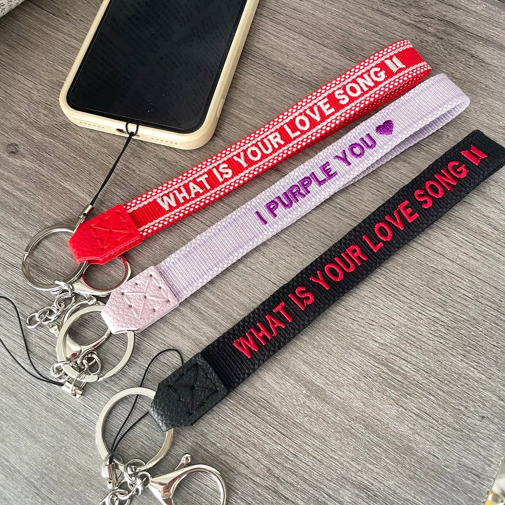 BTS Album Lanyards and Bracelets