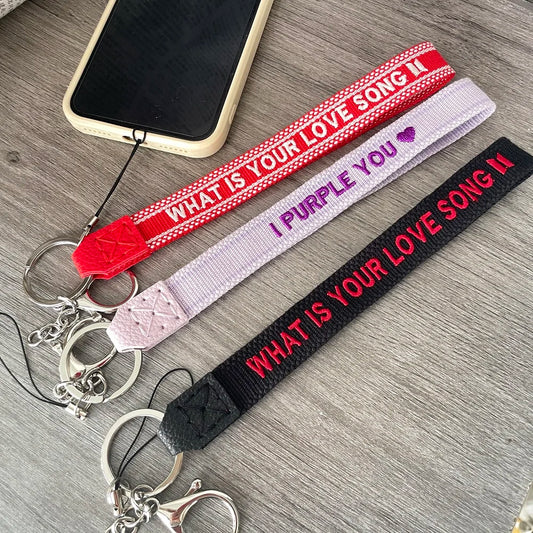 BTS Album Lanyards and Bracelets