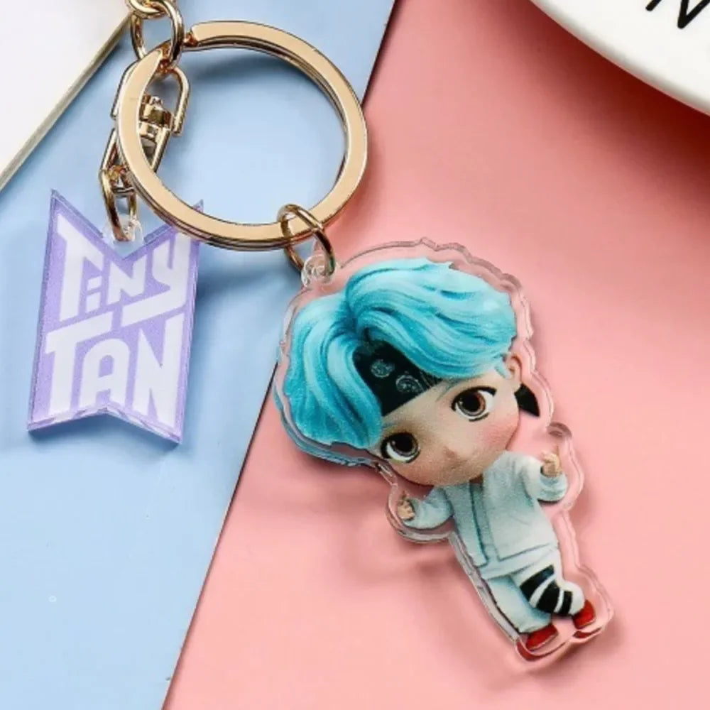 TinyTan BTS Keychains