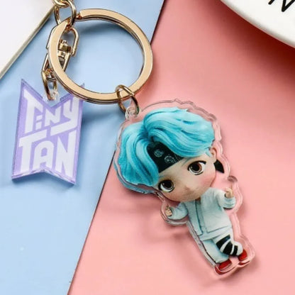 TinyTan BTS Keychains