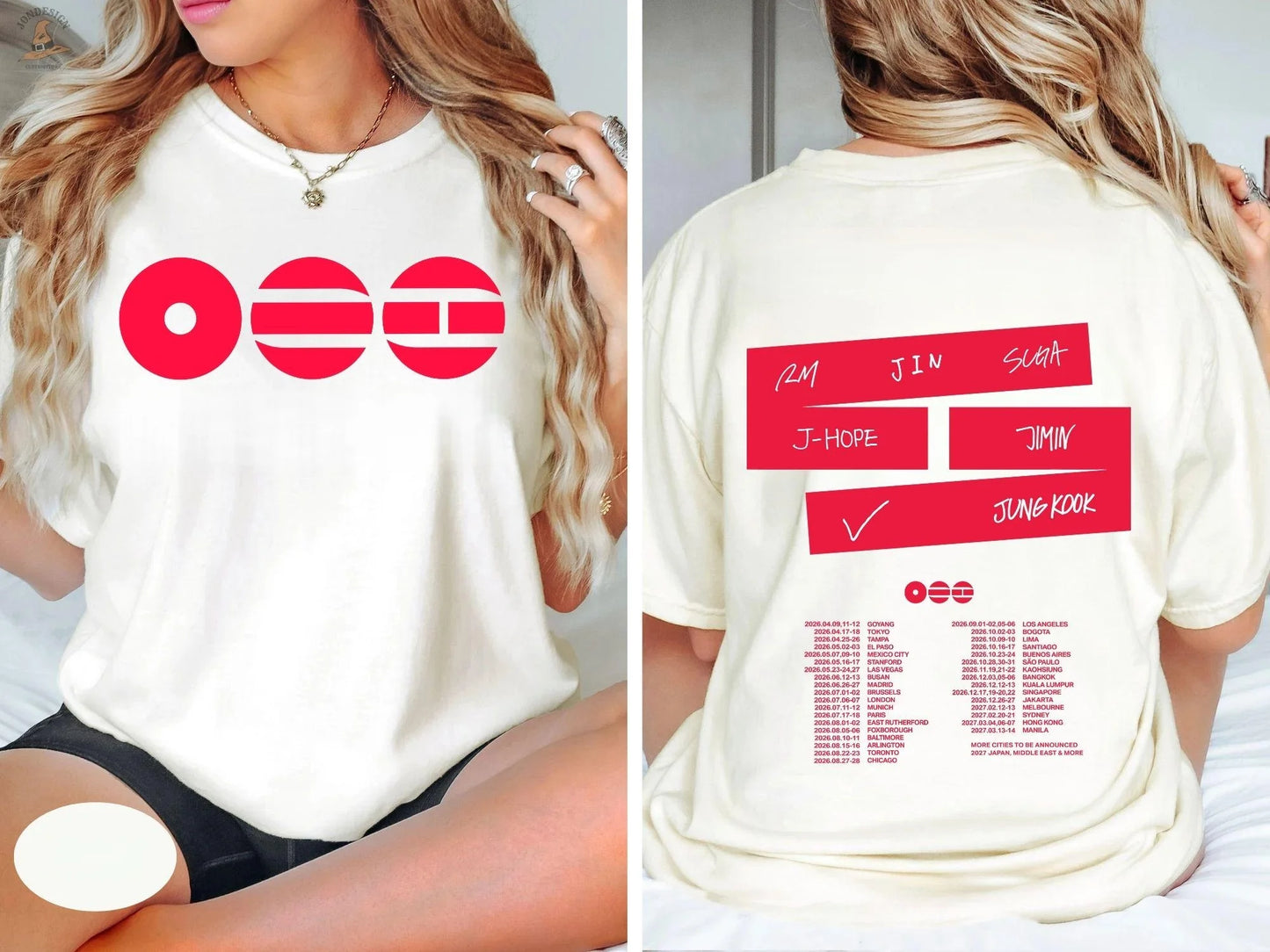 Arirang World Tour 2026 Comeback T-Shirt