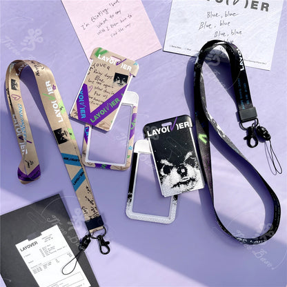 BTS Album Card holder lanyards
