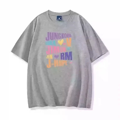 BTS Members T-shirt ( Multiple Options)
