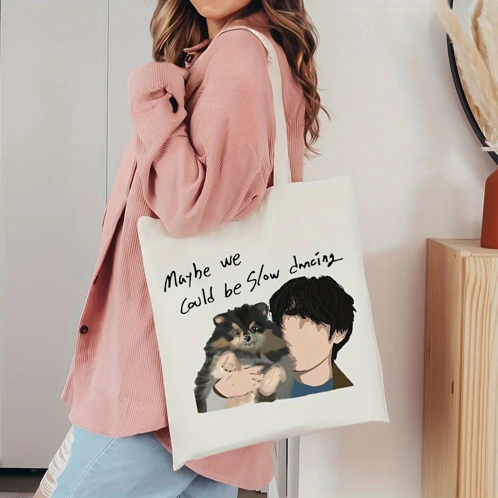 Taehyung & Yeontan Tote Bag