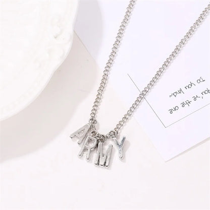 BTS ARMY Necklace Warn By BTS ✨