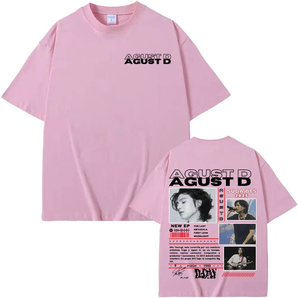 Suga AGUST-D Exclusive T-shirt ( Multiple Colors)