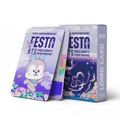 BTS Festa 55pcs Photo Card Set