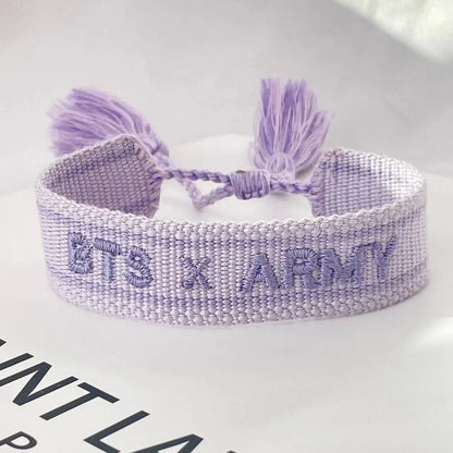 BTS Album Hand-Made Bracelets