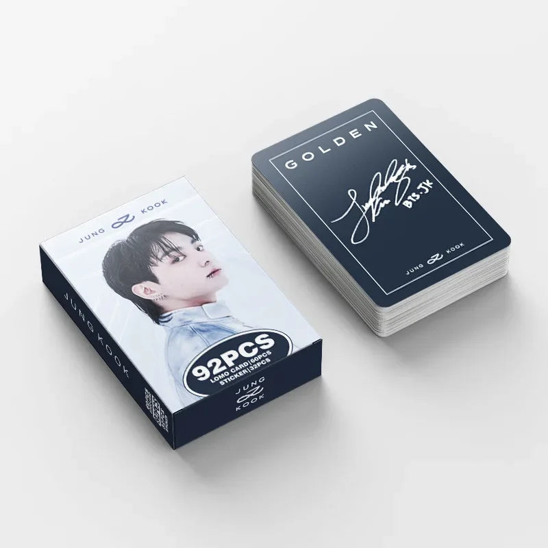 JK Golden 92PCS LOMO Photo Card Set