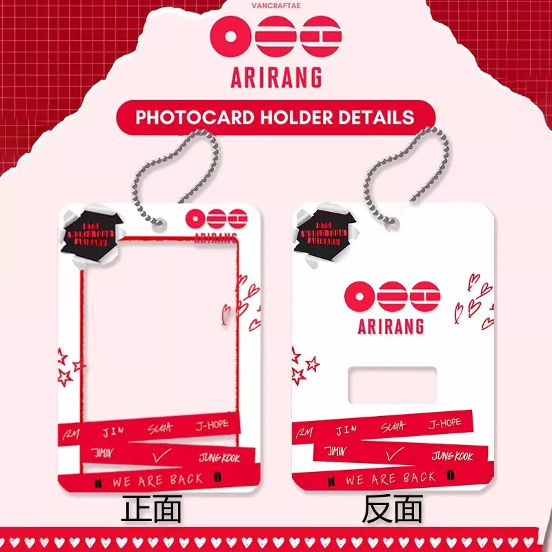 Arirang World Tour Lanyards & Photo-Card Holder 💜