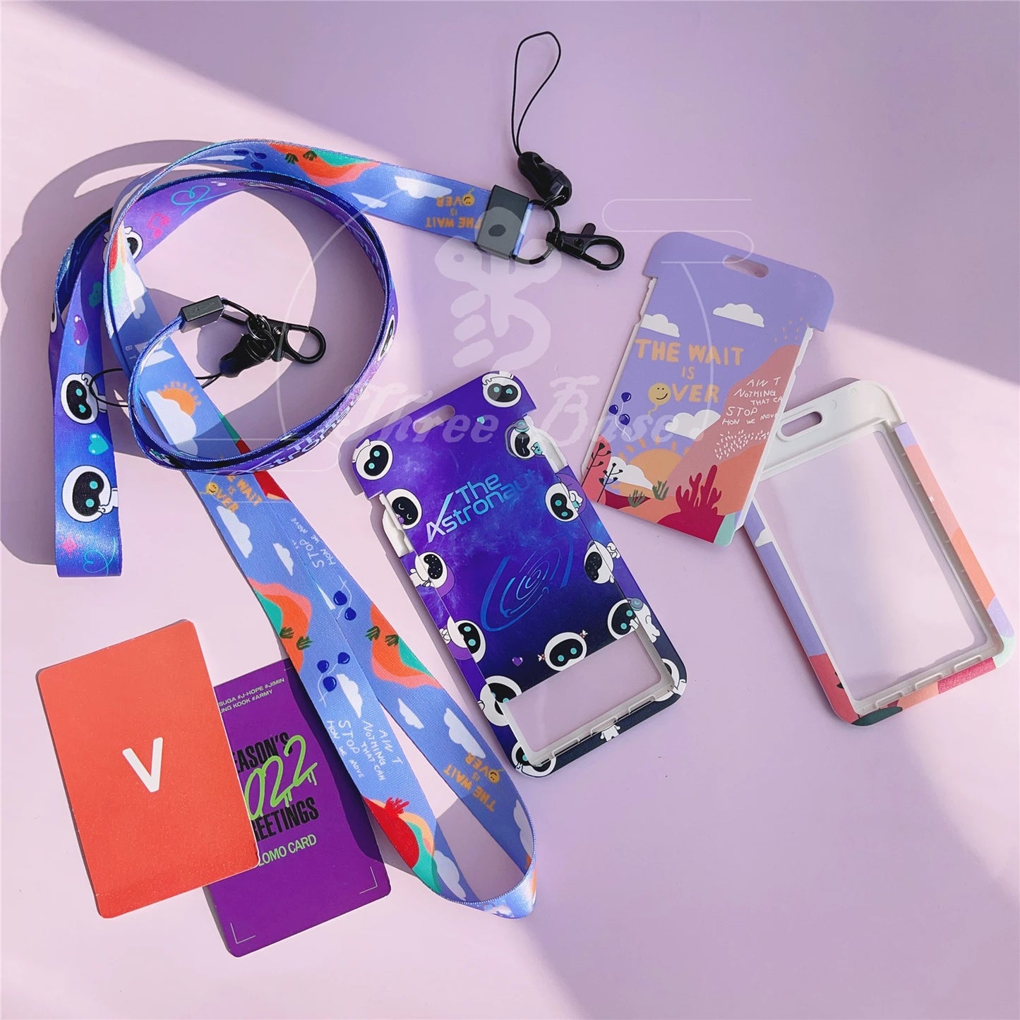 BTS Album Card holder lanyards