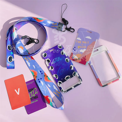 BTS Album Card holder lanyards