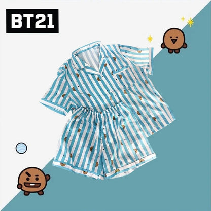 BT21 Cotton pyjama Set (Multiple Options)