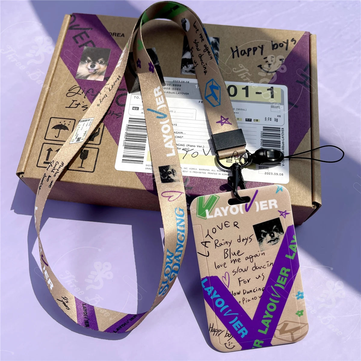 BTS Album Card holder lanyards