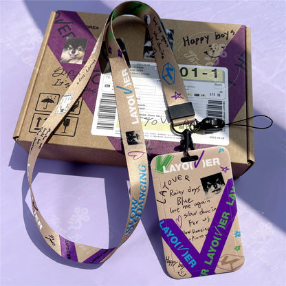 BTS Album Card holder lanyards