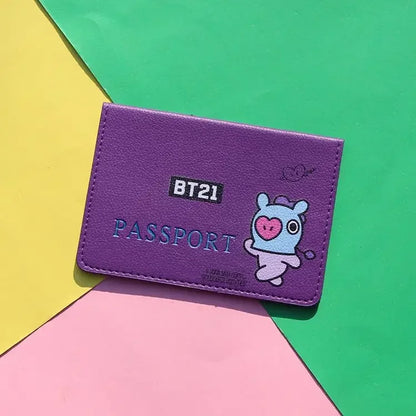 BT21 Passport Holder