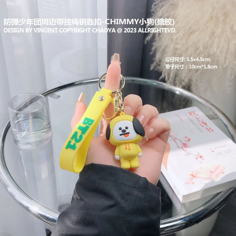 BT21 Character KeyChains