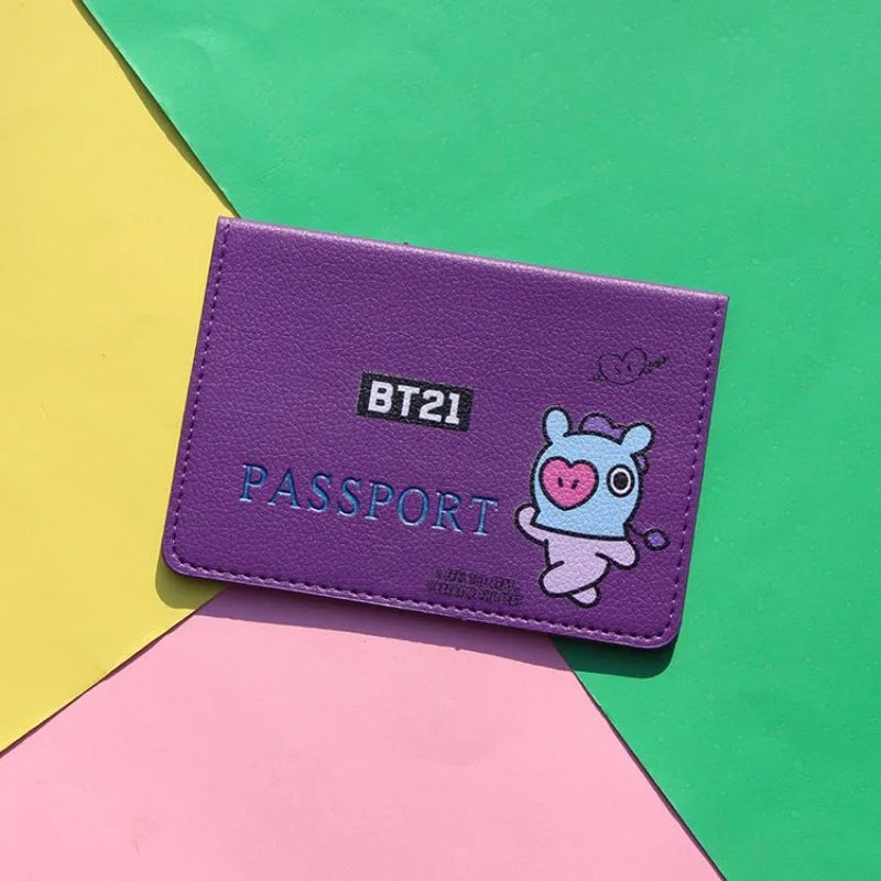 BT21 Passport Holder