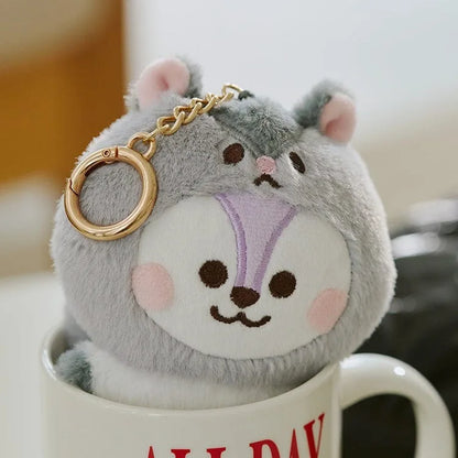 BT21 Animal Keychain Plushies