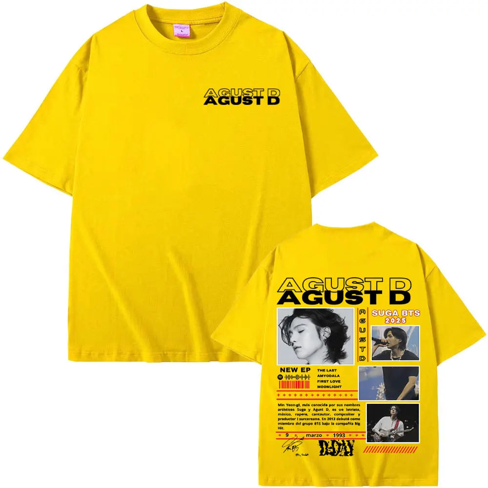 Suga AGUST-D Exclusive T-shirt ( Multiple Colors)