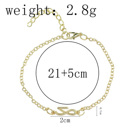 Jungkook Golden Logo Bracelet ⭐️