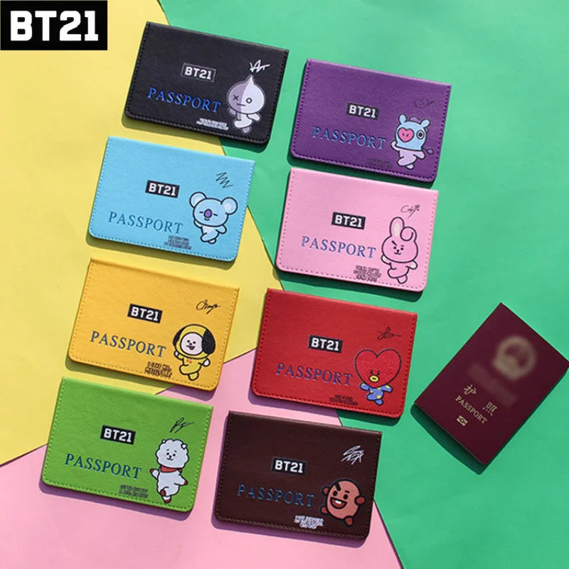 BT21 Passport Holder