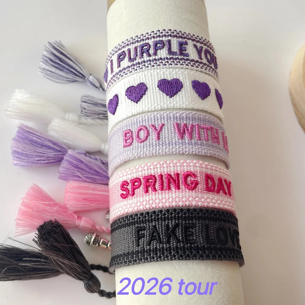 BTS Album Hand-Made Bracelets