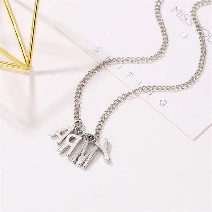 BTS ARMY Necklace Warn By BTS ✨