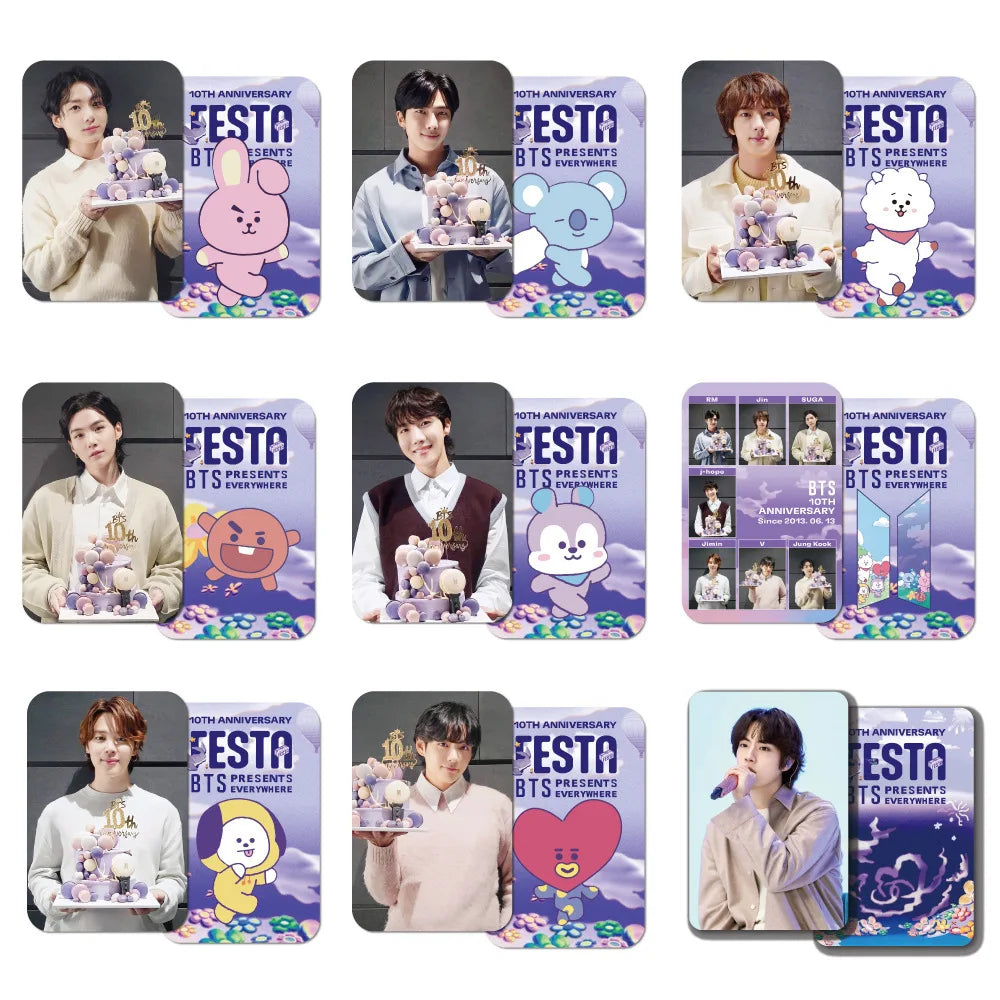 BTS Festa 55pcs Photo Card Set