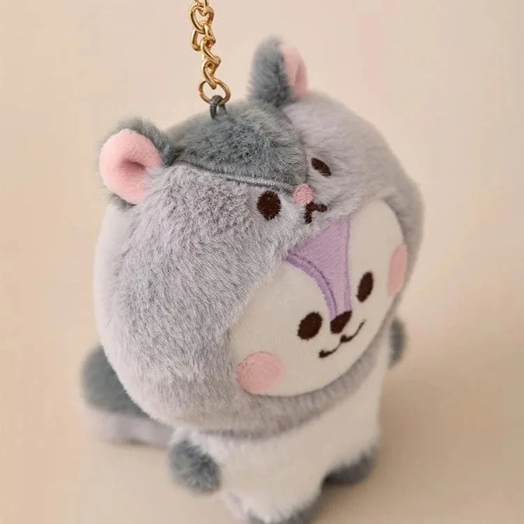 BT21 Animal Keychain Plushies